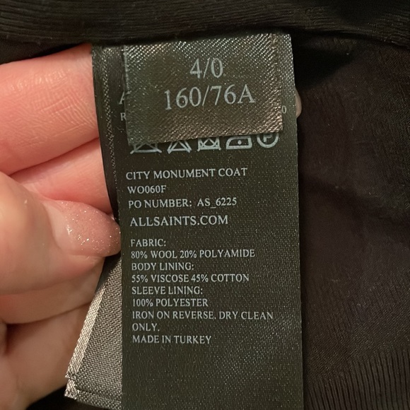All Saints wool jacket - Picture 7 of 7